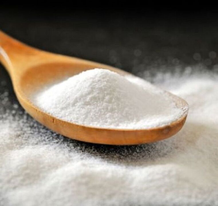 Baking soda in the treatment of psoriasis